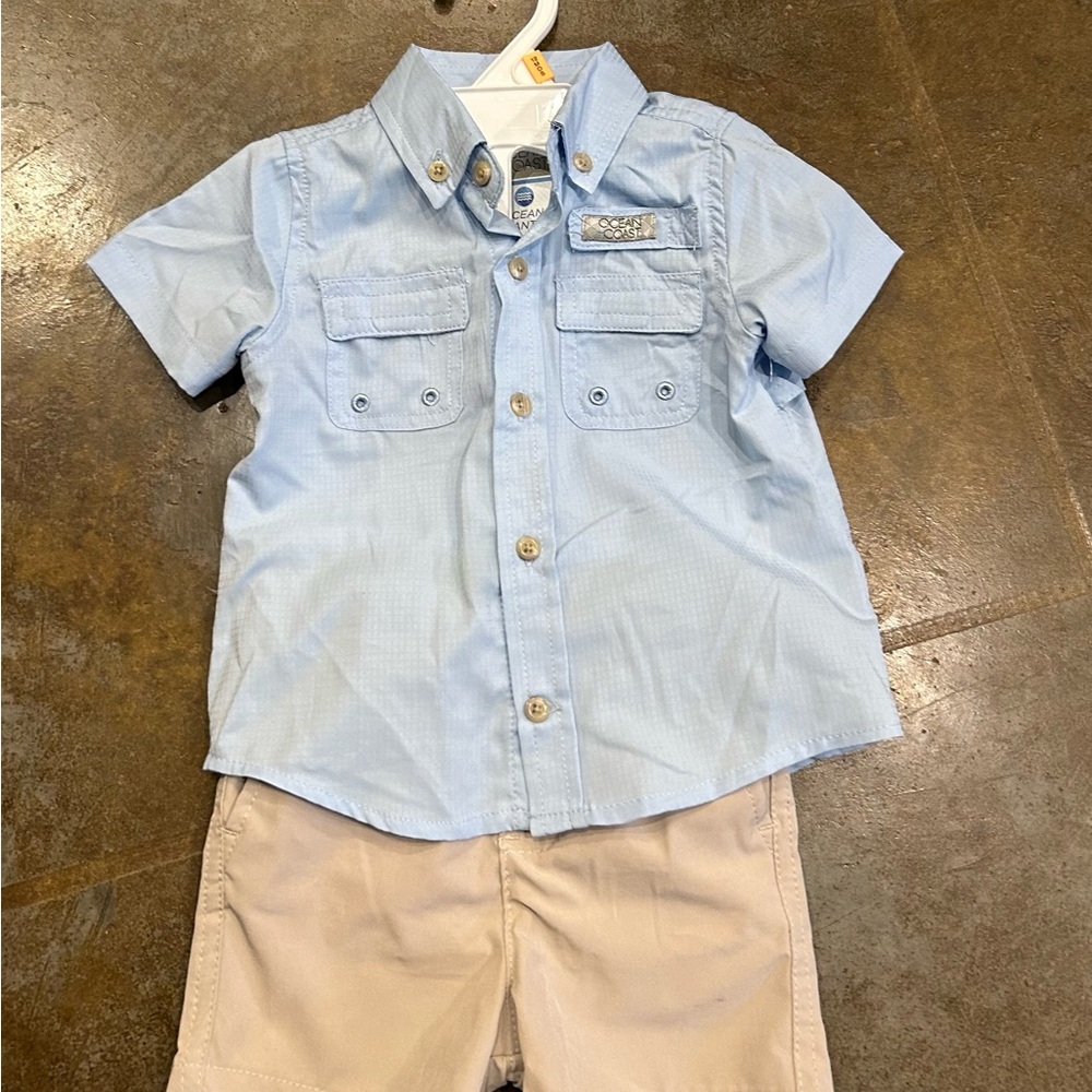 Light Blue Kids Shirt